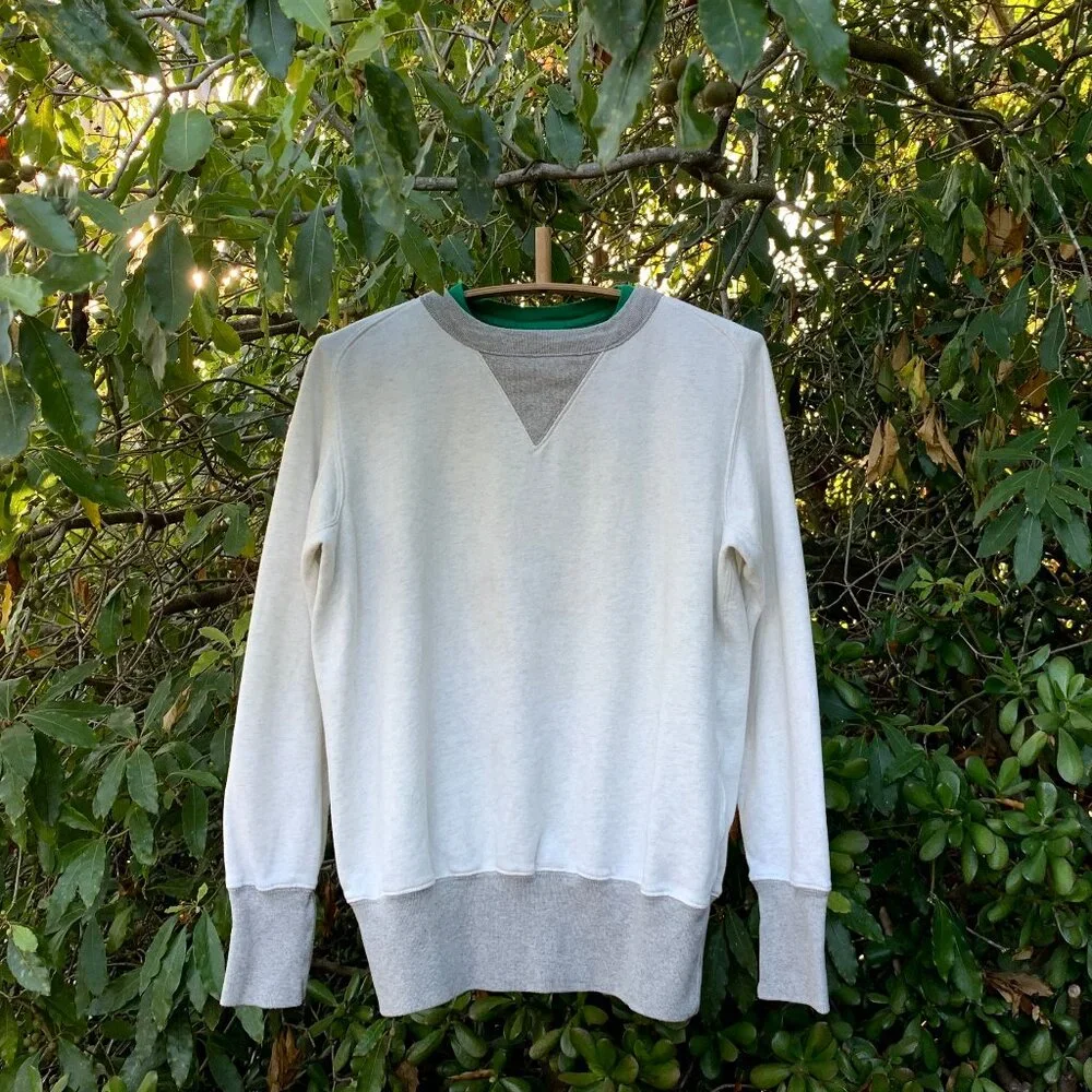Levi's Vintage Clothing Bay Meadows 40's style contrasting crew sweatshirt - Picture 4 of 11